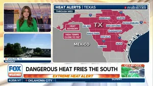 Significant heat wave expected this week across Texas potentially breaking all-time May records