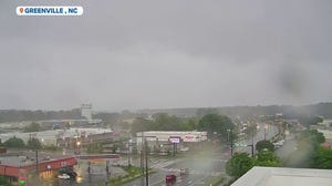 Watch: Potent storm slams Carolinas with heavy rain, thunderstorms