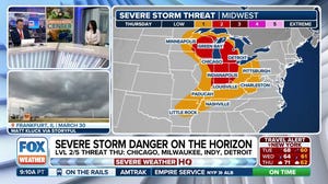 Severe weather threat kicks off Wednesday with millions in Midwest, Ohio Valley bracing for storms