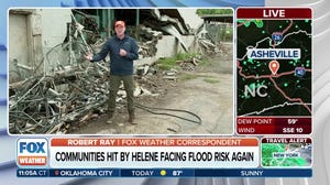 Flooding impacts some Helene-ravaged communities in wester North Carolina
