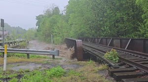 Raging floodwaters wreak havoc on parts of Maryland amid a Flash Flood Emergency