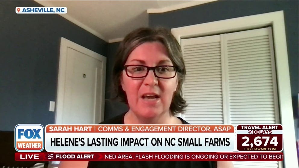Small farms in North Carolina continue to rebuild following the lasting impacts of Hurricane Helene | Latest Weather Clips | FOX Weather
