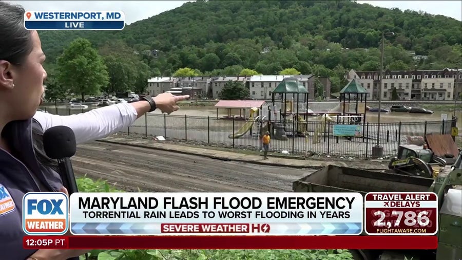 Parents, teachers describe flooding rescues at Maryland elementary school
