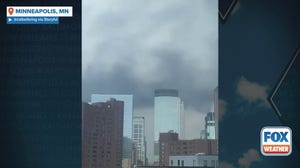 Watch: Tornado sirens wail as storms move into Minneapolis