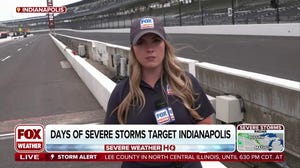 Severe Midwest storms target Indianapolis days ahead of the Indy 500 qualifiers, as some regions face a level 3/5 severe storm threat
