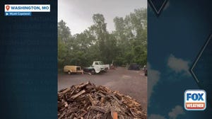 Hail batters eastern Missouri 
