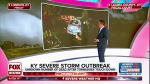 Deadly tornado tears through London, Kentucky