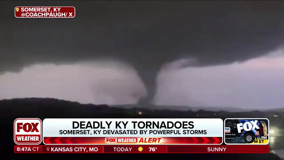 Somerset. Kentucky is one city hit by severe storms Friday night. Mayor Alan Keck joins FOX Weather to give an update on how things are going in the hours since the storm.