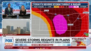 Kansas, Oklahoma face dangerous strong to intense tornado threat from late Sunday into early Monday