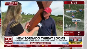 Man with cross walks through Kentucky town decimated by tornado: ‘Complete and total devastation’