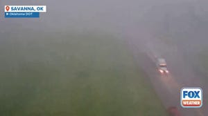 Tornado-warned storm rocks southeast Oklahoma 