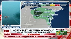 Incoming storm packing widespread rain for East Coast  
