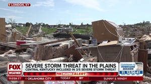 Recovery continues in London, Kentucky, as new severe weather threat looms