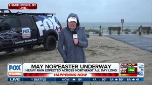 Late-season nor’easter blasting Northeast with heavy rain, high winds
