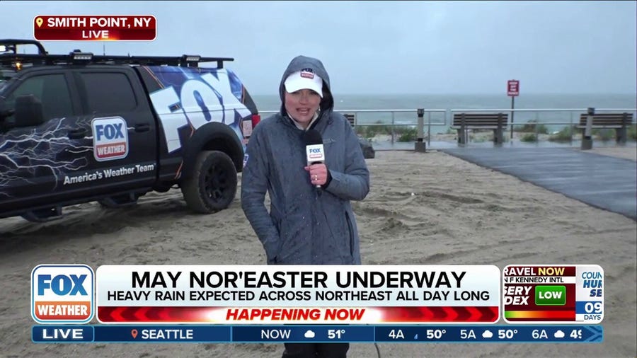 Late-season nor’easter blasting Northeast with heavy rain, high winds