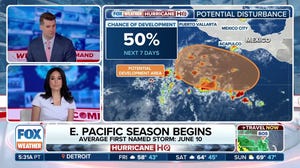 HURRICANE HQ: Tropical Depression or Tropical Storm Alvin could form off Mexico's coast next week
