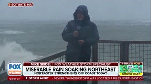 Nor'easter walloping New England with cold, miserable rain and strong winds