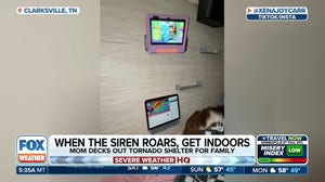 Tennessee mom gets creative when practicing tornado drills