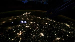 Watch: Thunderstorms 'as large as cities' seen from space