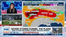Severe storms pummel Plains, South over Memorial Day weekend