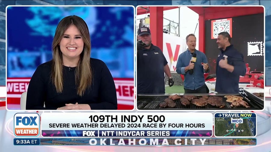 Clouds, scattered showers for 109th Indy 500 Race 