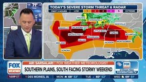 Severe weather threat grows in Plains, South