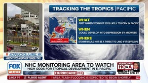 Tropical depression or Tropical Storm Alvin expected Wednesday off Mexico's coast