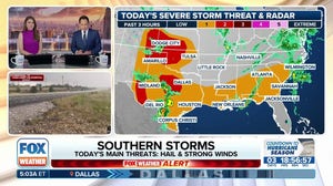 Stormy week across South continues with daily severe storms, flash flooding