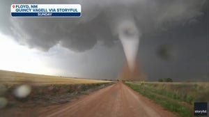 Watch: Timelapse captures New Mexico storm chaser's thrilling tornado pursuit