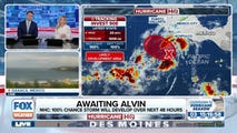 Invest 90E expected to become tropical depression or Tropical Storm Alvin on Wednesday