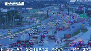 Severe thunderstorms prompt San Antonio water rescues, snarl travel