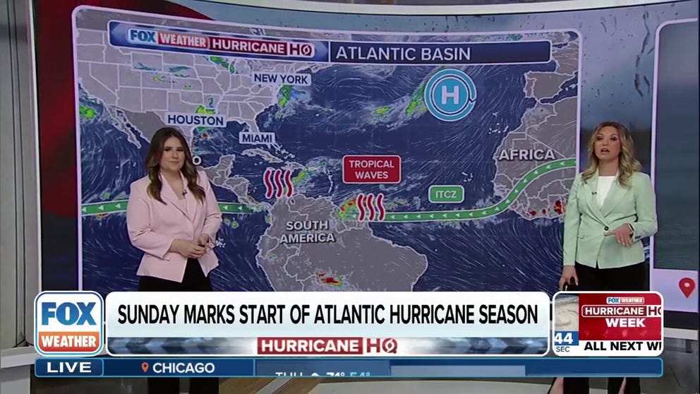 There are no tropical disturbances to track in the Atlantic and the basin is expected to be quiet for several days. 