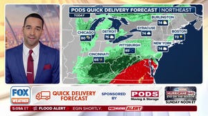 PODS quick delivery forecast: Storms brewing for Midwest, Southeast