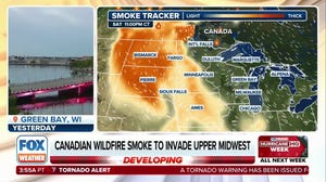 Air quality alerts for Wisconsin as wildfire smoke drifts south from Canada