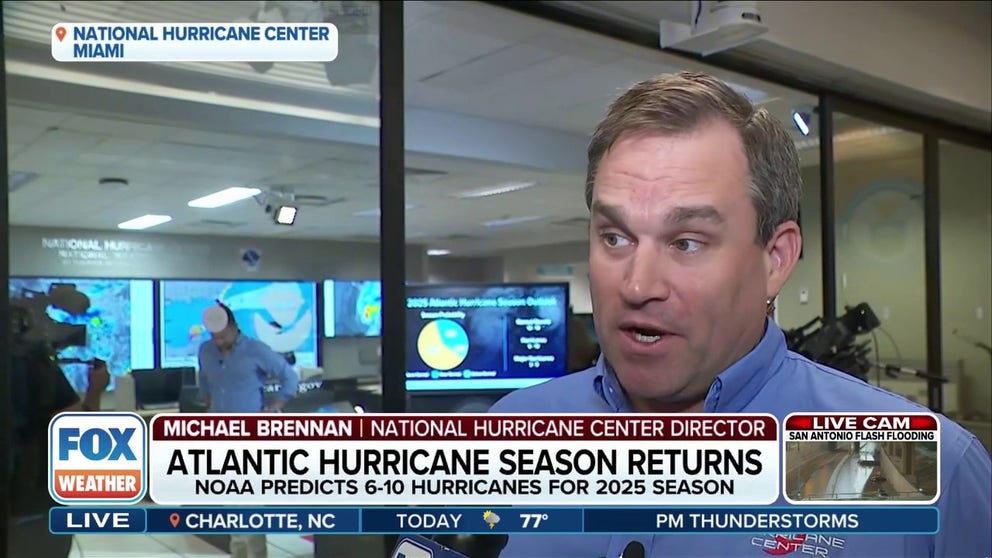 Michael Brennan, director of the National Hurricane Center, says new technology will be brought to bear during the 2025 Atlantic hurricane season.