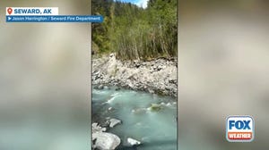 Watch: Hiker airlifted after pinned by boulder in Alaskan wilderness
