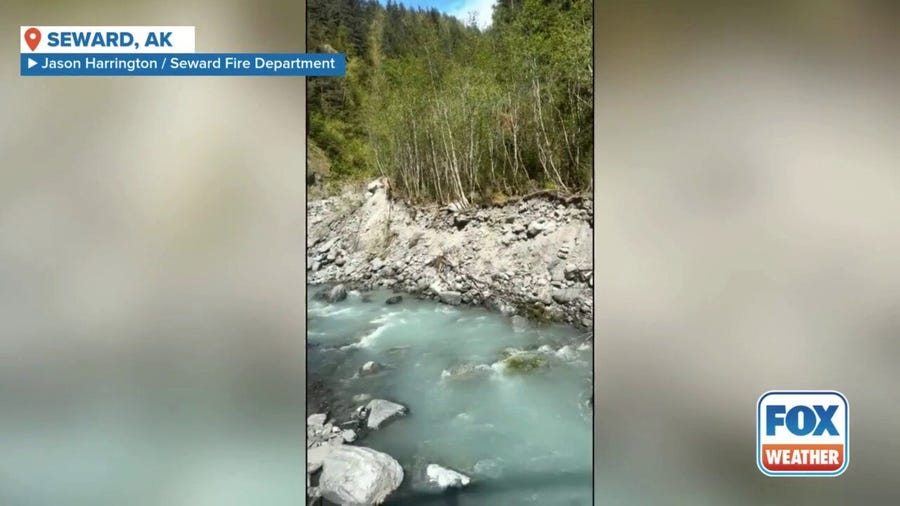 Watch: Hiker airlifted after pinned by boulder in Alaskan wilderness