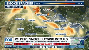 Smoke Alert: Canadian wildfires reduce air quality readings in the northern US