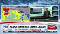 Canadian wildfire smoke pouring into Dakotas, Upper Midwest