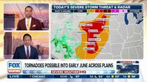 Severe storms threaten millions from Plains to Upper Midwest on Monday