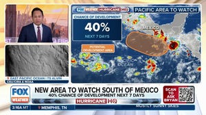 Forecasters monitor area in Eastern Pacific for potential tropical development