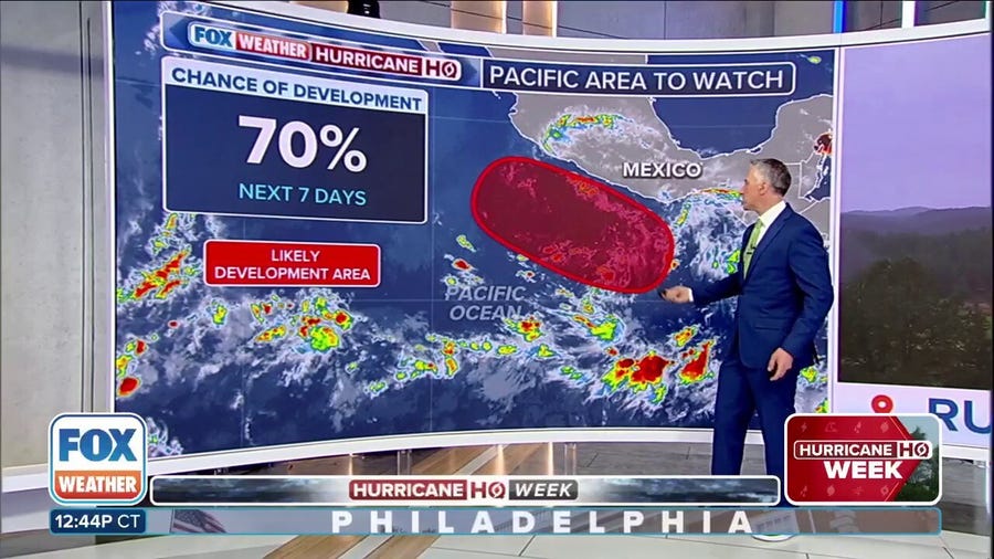 Second named storm of Eastern Pacific hurricane season likely to form