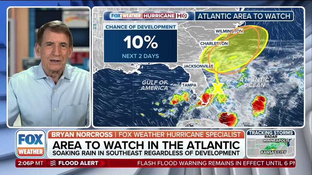 FOX Weather Hurricane Specialist Bryan Norcross breaks down the areas to keep an eye on in the Atlantic.