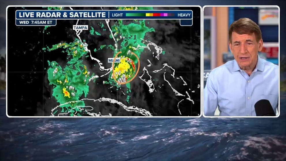 FOX Weather Hurricane Specialist Bryan Norcross has a quick update on the low-pressure system near the Southeast coast, which was previously being monitored for tropical development. Regardless of its status, the threat of flooding rain continues.