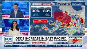 Tropical depression likely to form off Mexico this weekend