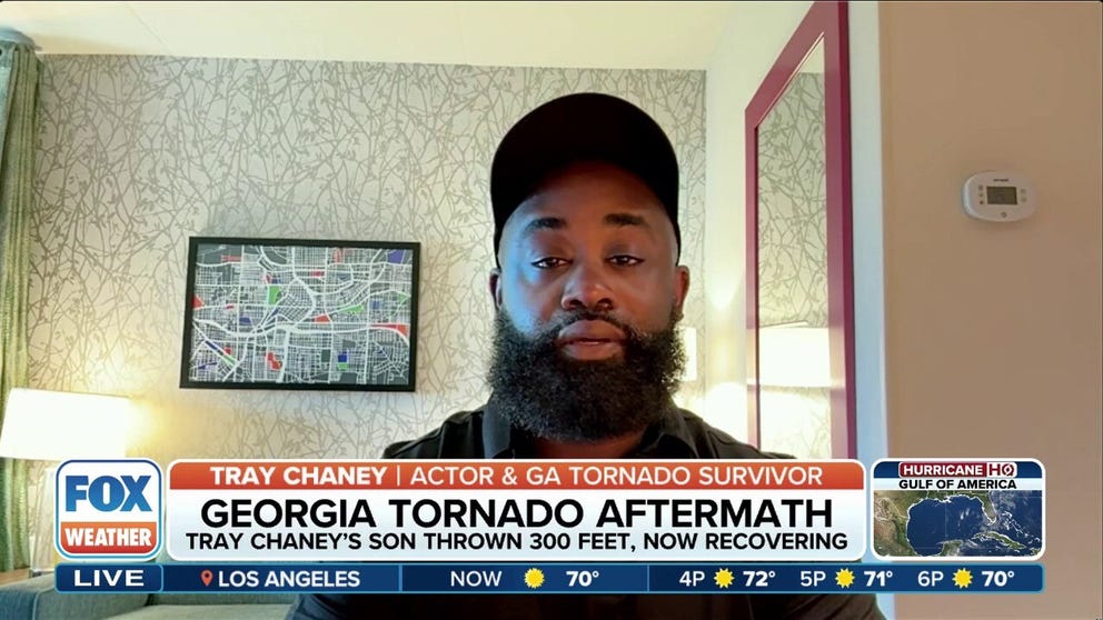 "The Wire" actor shares his son's horrific tornado survival story