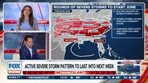 Severe storms persist into weekend for Plains, South and Southeast