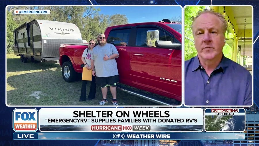 Emergency RV offers stability, shelter after hurricanes strike