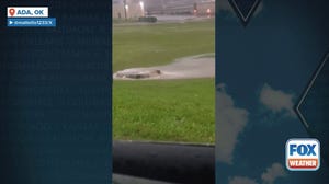 Severe storms trigger flash flooding in Ada, Oklahoma