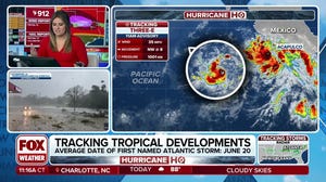 Tropical Depression 3-E forms in Eastern Pacific